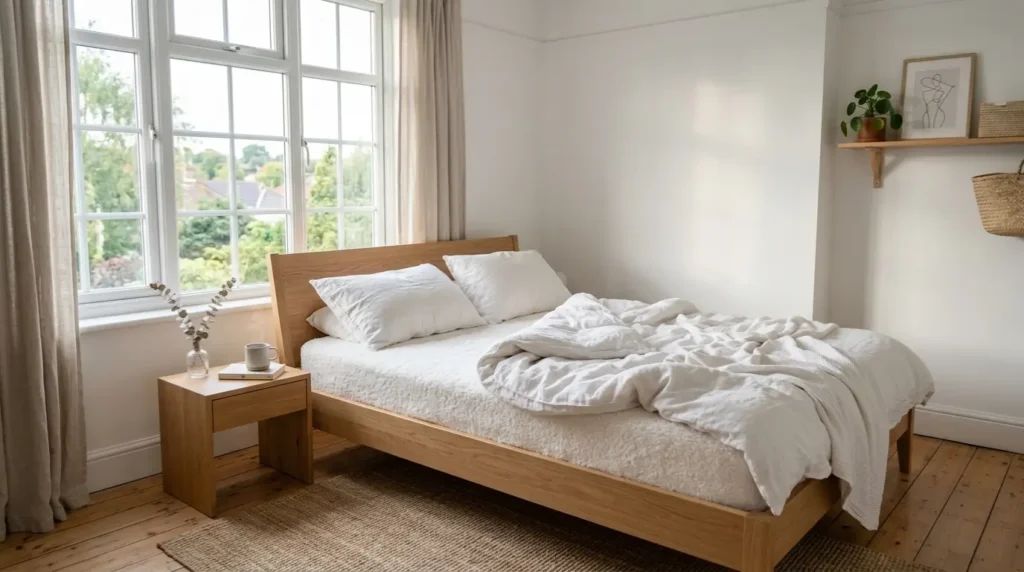 litterie avec matelas à densité moyenne